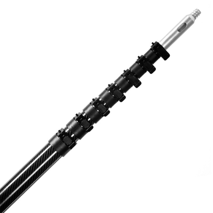 עמוד לניקוי חלונות מסיבי פחמן