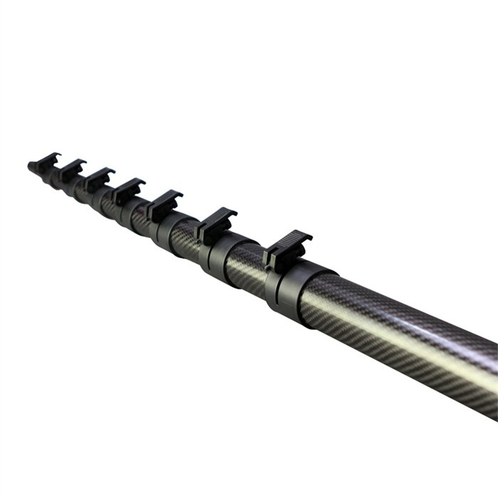 מוט טלסקופי 10 מ' סיבי פחמן