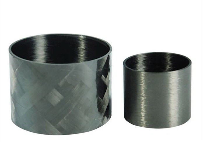 Tube En Fiber De Carbone Enroulé Sur Mesure